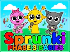 Spel Sprunki baby PHASE 3 aanlyn