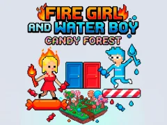 Spel Fire Girl and Water Boy Candy Forest aanlyn