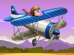 Spel Fun Airplanes Jigsaw aanlyn