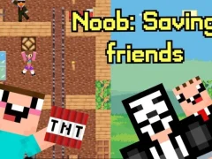 Spel Noob: Saving Friends aanlyn