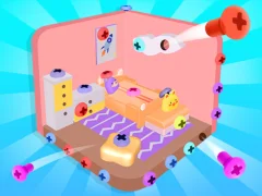Spel Screw Sort 3D: Screw Puzzle aanlyn