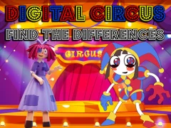 Spel Digital Circus Find The Differences aanlyn