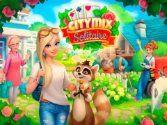 Spel City Mix Solitaire aanlyn