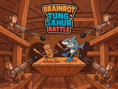 Spel Brainrot Tung Sahur Battle aanlyn