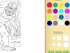 Spel Bigfoot Coloring Book aanlyn