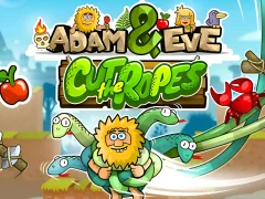 Spel Adam and Eve: Сut the ropes aanlyn