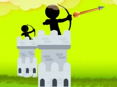 Spel Stickman Archer Castle aanlyn