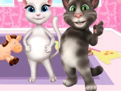 Spel Preganat Kitty Room Decor aanlyn
