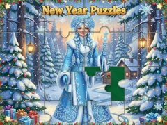 Spel New Year Puzzles aanlyn