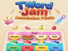 Spel Word Jam Association Puzzle aanlyn