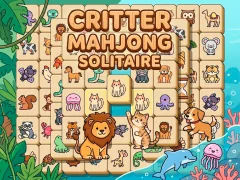 Spel Critter Mahjong Solitaire aanlyn