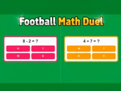 Spel Football Math Duel aanlyn