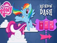 Spel Rainbow Dash's Cloud Bump aanlyn