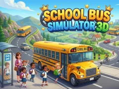 Spel School Bus Simulator 3D aanlyn