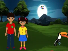 Spel Siblings Escape From Dark Forest aanlyn