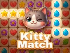 Spel Kitty Match 3 aanlyn