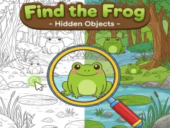 Spel Find the Frog Hidden Objects aanlyn
