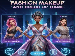 Spel Fashion Makeup And Dress Up Game aanlyn