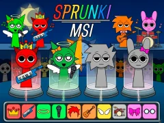 Spel Sprunki.MSI aanlyn