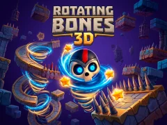 Spel Rotating Bones 3D aanlyn