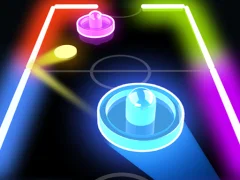 Spel Glow Hockey HD aanlyn