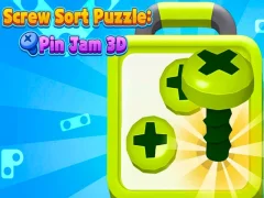 Spel Screw Sort Puzzle: Pin Jam 3D aanlyn