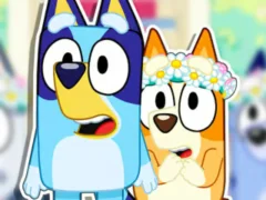 Spel Jigsaw Puzzle: Bluey Kindergarten aanlyn