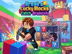 Spel Break a Lucky Blocks: Catch Brainrots aanlyn