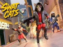 Spel SWAT Cats Shooter aanlyn