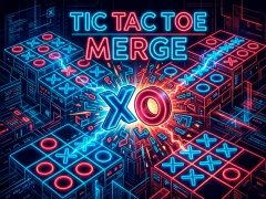 Spel Tic Tac Toe Merge aanlyn