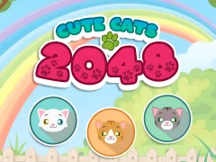 Spel Cute Cats 2048 aanlyn