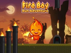 Spel Fire Boy Run Adventure aanlyn