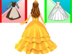 Spel Princess Dress Up Run aanlyn