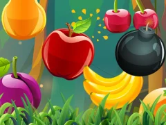 Spel Fruit Cutting aanlyn