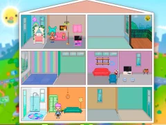 Spel Toca Boca Interior Design aanlyn
