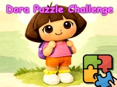 Spel Dora Puzzle Challenge aanlyn