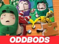 Spel Oddbods Jigsaw Puzzle aanlyn