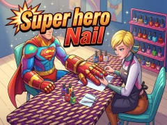 Spel Super hero Nail aanlyn