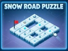 Spel Snow Road Puzzle aanlyn