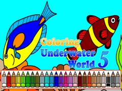 Spel Coloring Underwater World 5 aanlyn