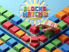 Spel Blocks Match 3 aanlyn