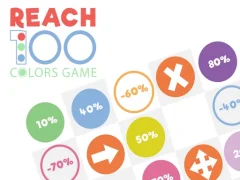 Spel Reach 100 Game of dots aanlyn
