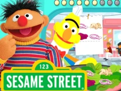 Spel 123 Sesame Street: Super Salad Diner aanlyn