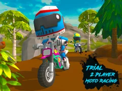 Spel Trial 2 Player Moto Racing aanlyn