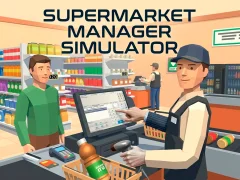 Spel Supermarket Manager Simulator aanlyn