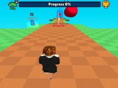 Spel Obby Pogo Parkour! aanlyn