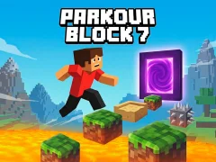 Spel Parkour Block 7 aanlyn
