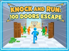 Spel Knock and Run. 100 Doors Escape aanlyn