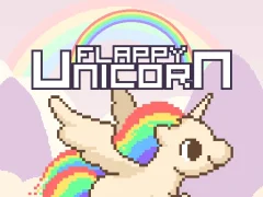 Spel Flappy Unicorn aanlyn
