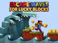 Spel Escape Waves for Lucky Blocks aanlyn